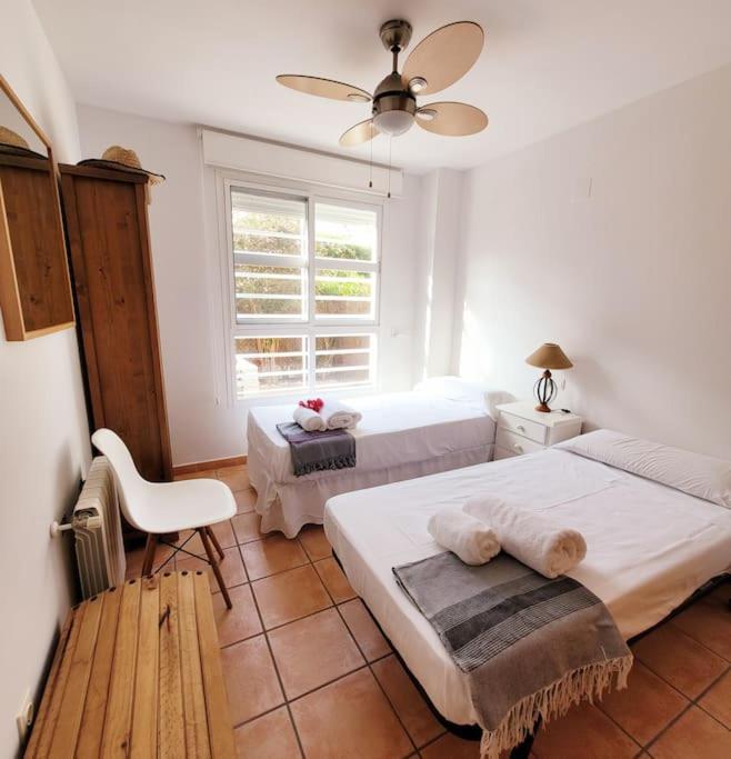 Javea Beach Blue House מראה חיצוני תמונה