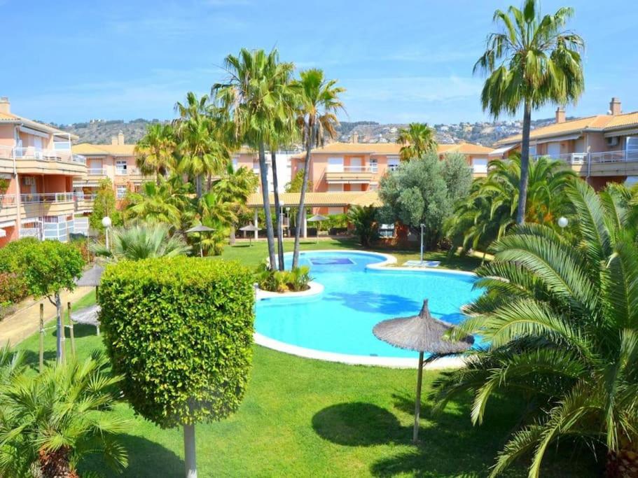Javea Beach Blue House מראה חיצוני תמונה