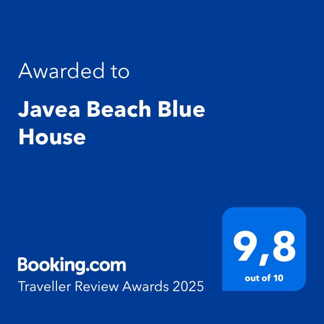 Javea Beach Blue House מראה חיצוני תמונה